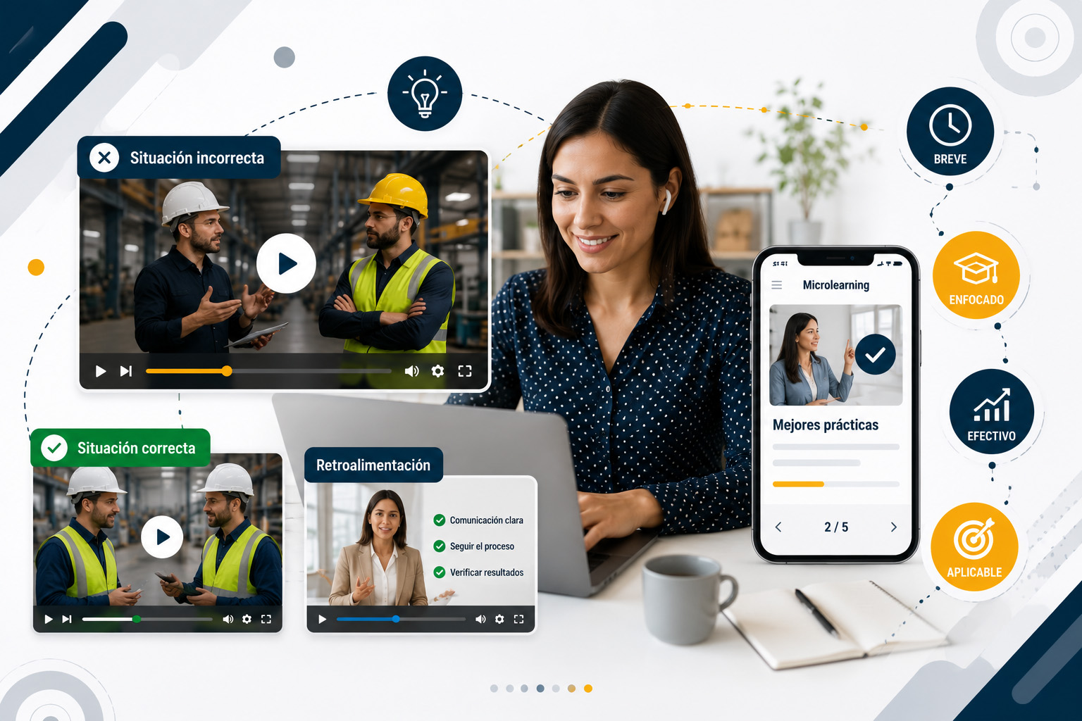 Video learning and microlearning